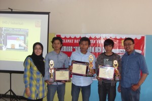 owner RPK - juara1,2,3 lomba poster - pembicara seminar