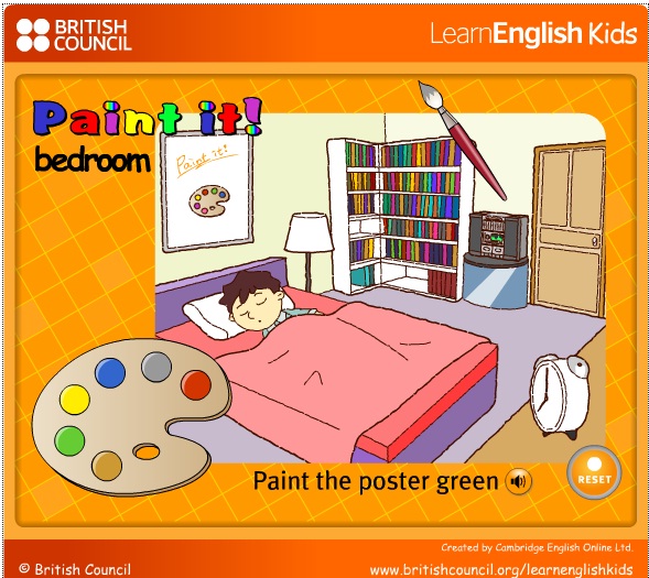 paint it - learn english for kids