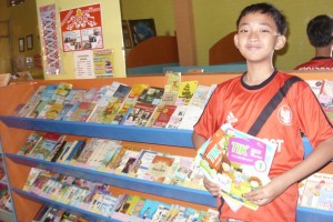 taman bacaan rumah pintar kembar
