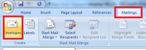 mailing - envelope