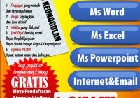 Kursus Komputer untuk Guru – GRATIS B.Pendaftaran